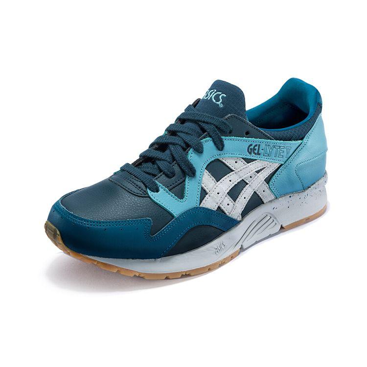Asics Gel Lyte 5 Dark Ocean Gum Unisex Sneakers Blue Medium-Grey 1193A023-400