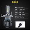 Catland LED Fog Lights H4 HB2 9003 Lemon Yellow 4000LM 24W x2 CSP LED Fanless Bulbs