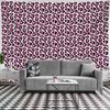 2D Animal Print Pink Leopard Wall Tapestry Living Room Art
