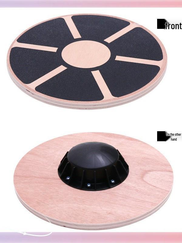 Planche d'équilibre en bois pour le yoga et le fitness - Équipement de rééducation et d'entraînement
