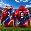 New Special Haaland #9 Print Hoodies For Children Autumn Long Sleeve Sportswear Football Pullover Sports Kids/Adult Tops