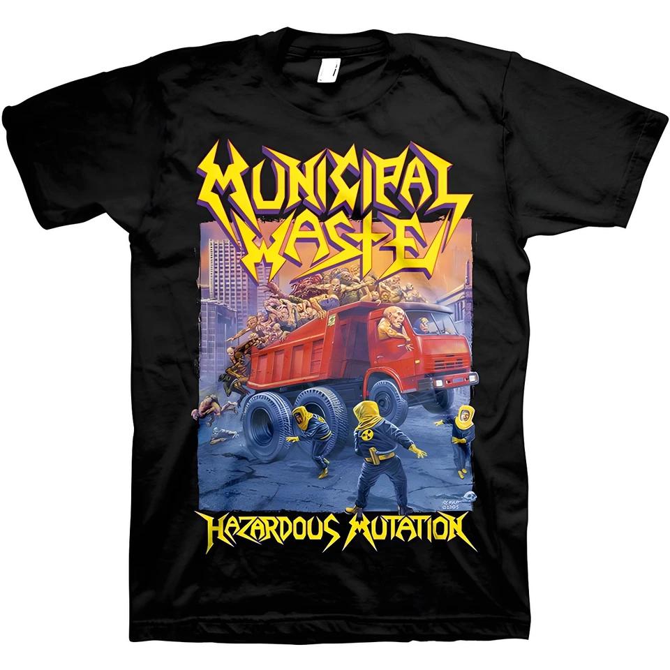 Authentic Municipal Waste Hazardous Mutations T-Shirt S-2XL NEW S