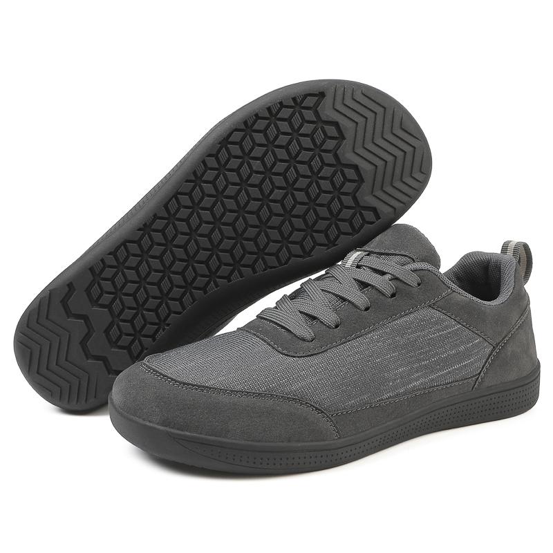 Men Knit Casual Walking Shoes Lace Up Breathable Trendy Sneakers Original Light Shock Absorption Male Tennis Shoes Men