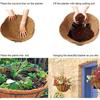 3Pcs Coco Liner Roll Breathable Tear-Resistant Coir Coconut Planter Liner Garden Decoration