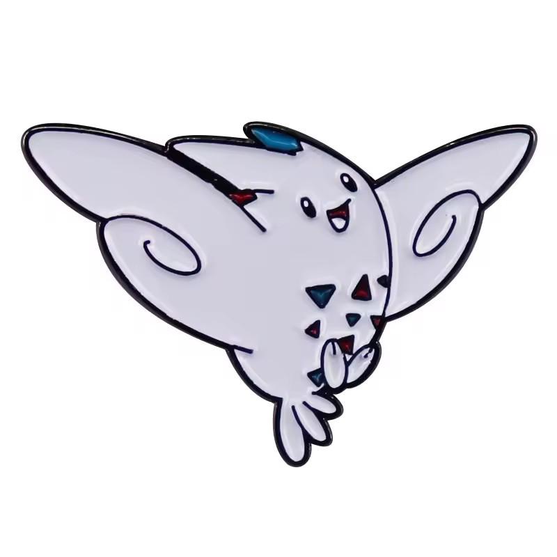 Japanese Anime Pokemon Enamel Pin Lapel Pins for Backpack Brooches On Clothes Briefcase Badges Metal Jewelry Accessories