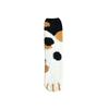 1 Pair Autumn Winter Coral Velvet Socks Cute Cat Claw Socks For Women Girls Middle Tube Thickened Sleep Socks Home Floor Socks