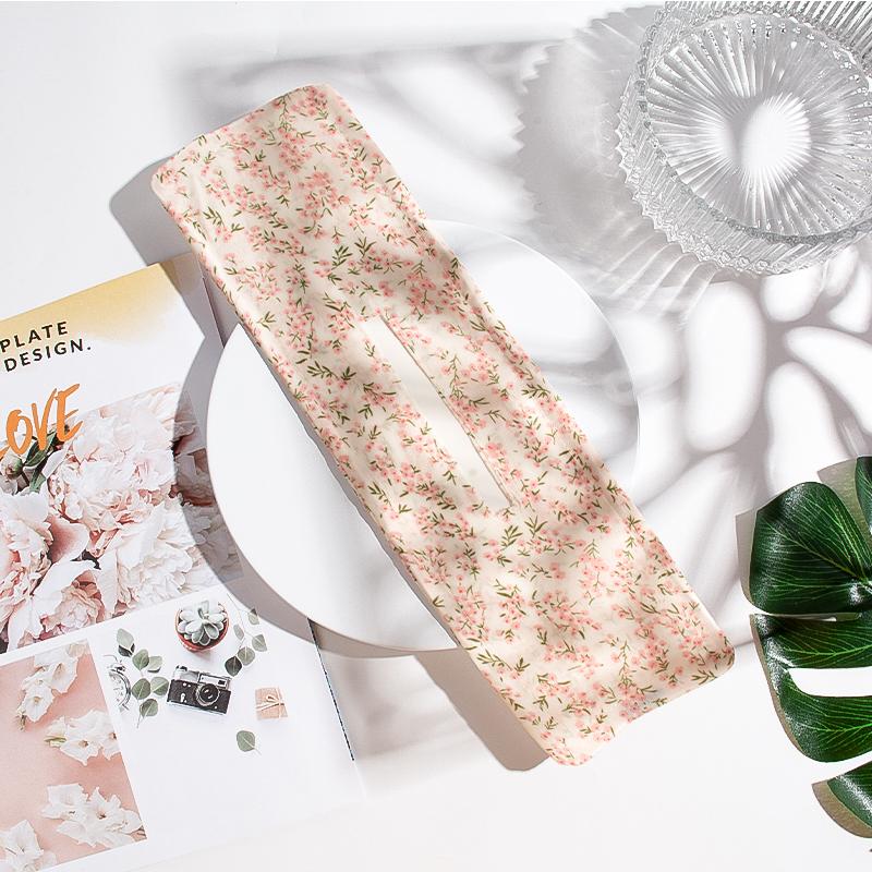 Trend Long Magic Twist Bow Tie Hairpin Styling Tool Floral Print Hairbands Korean Big Ponytail Holder Hair Accessories For Women