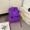 Schoolbagins style student outdoor mountaineering bag 1011 casual lightweight large capacity backpack Korean contrasting color travel backpack