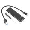 New USB 3.0 M.2 NGFF SSD Enclosure: Metal Type-C Interface for Mobile Storage