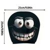 Humorous Vehicle Interior Accessory Halloween Themed Headrest Protectors Cover Scratch Protection And Comfort