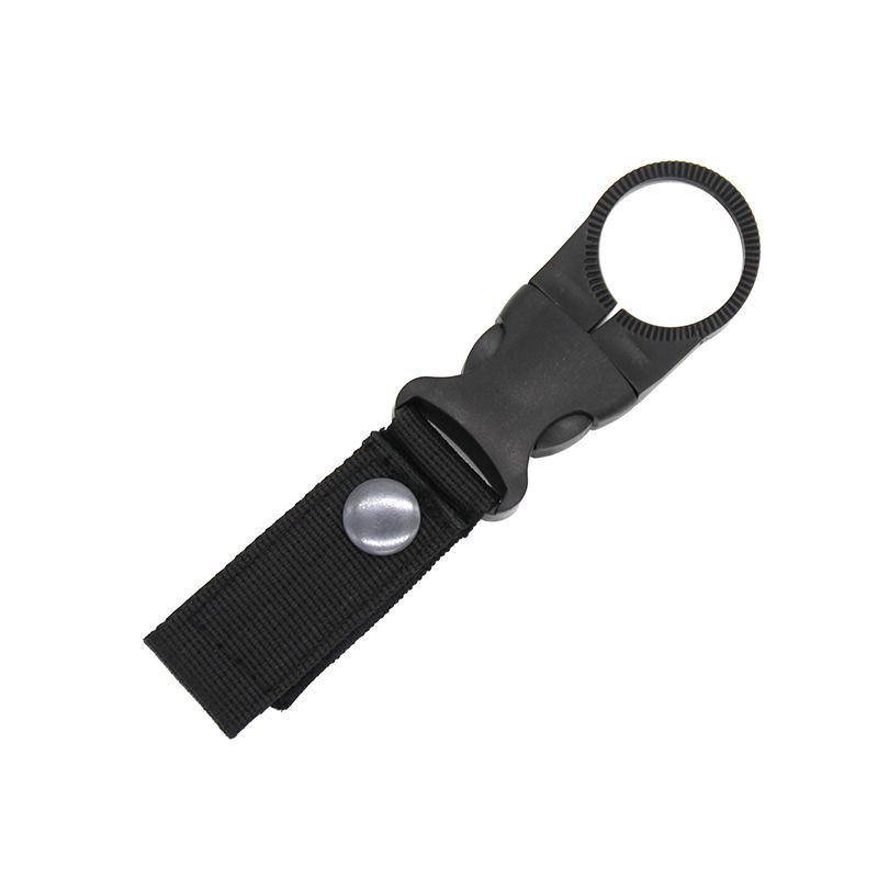 Outdoor Tactical Water Bottle Hanging Buckle with Webbing