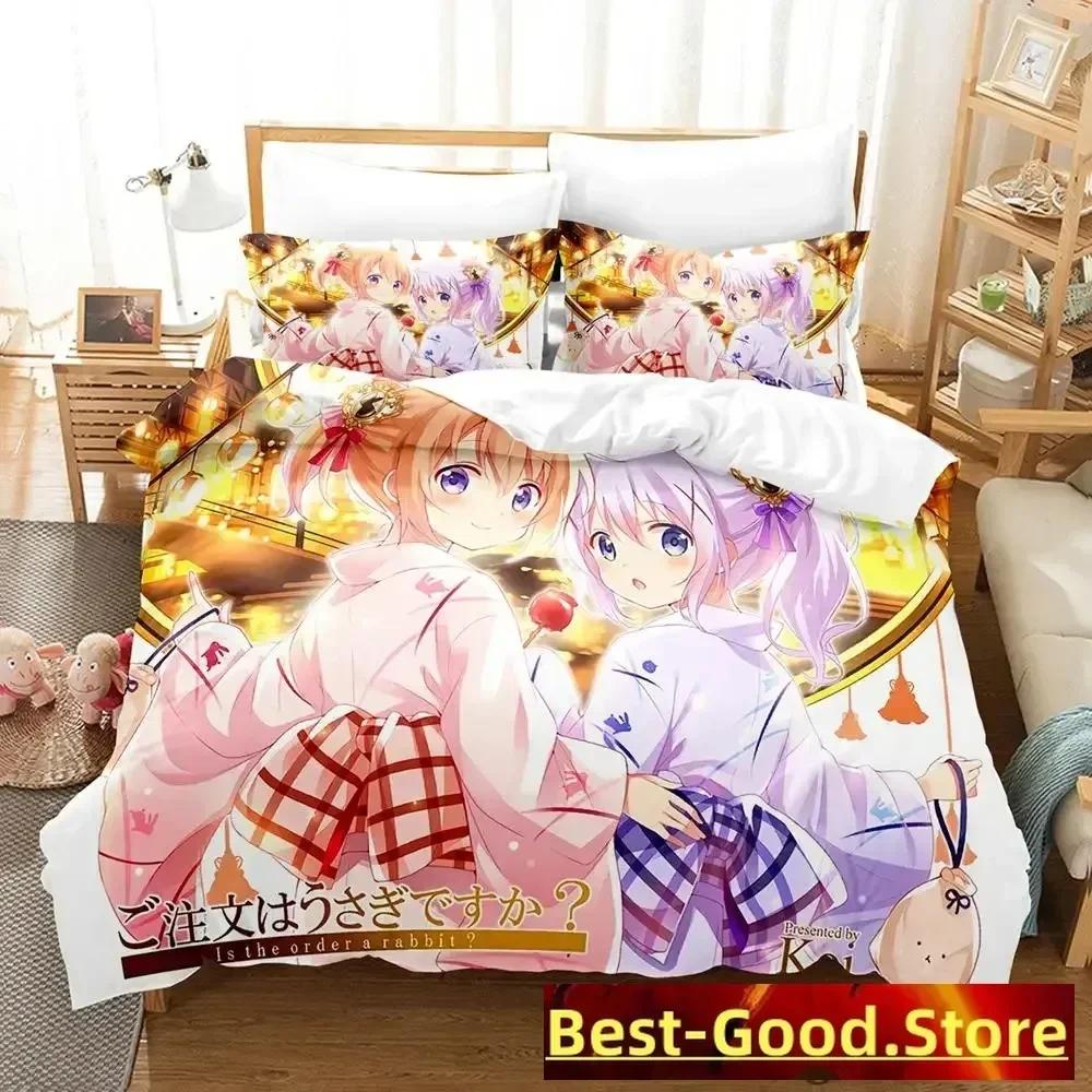 Is the Order a Rabbit Bedding Set Single Twin Printed With Pillowcase Bed Duvet Cover Single Double Queen Super King Size