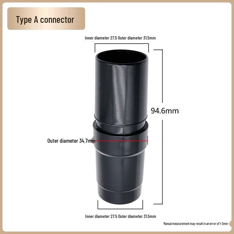 Universal Vacuum Cleaner Hose Connector & Reducer Adapter