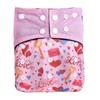 Breathable Bamboo Charcoal Cloth Diaper For Babies Featuring Reusable Pocket Style