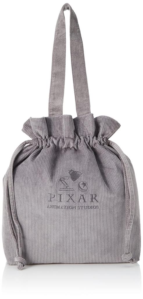 Marushin Pixar Tote Simple Light Luxo W44 x H40 x D12cm Bag, Gray, Jr., Disney, 2335032100,