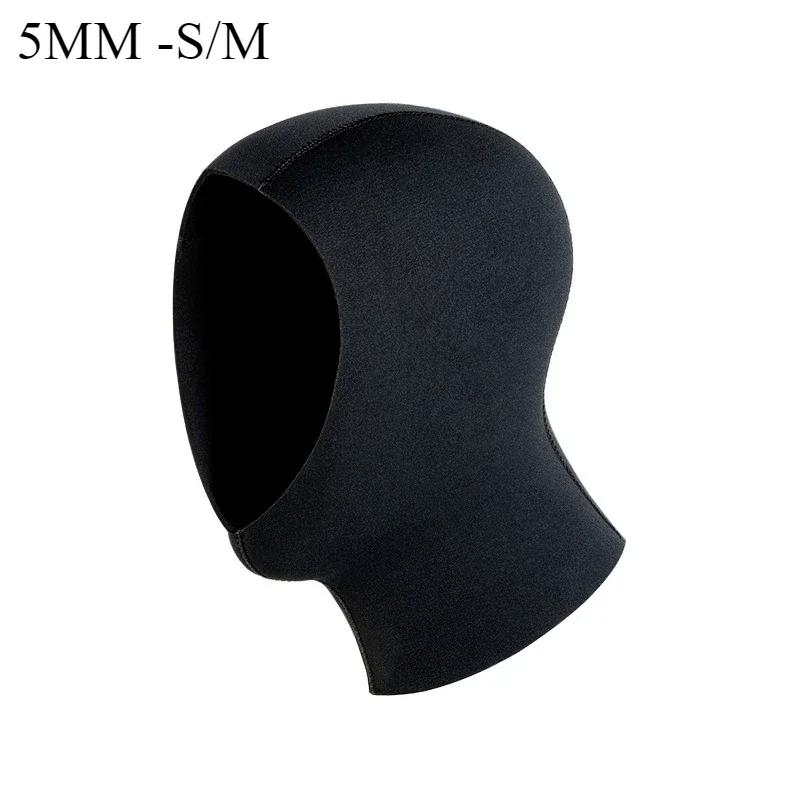 

2PCS/Set 3mm 5mm Neoprene Dive Hood Thermal Scuba Snorkeling Gear for Cold Water Swimming Surfing Men Women Unisex