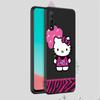 KT59 Hello Kitty Girl Case for Samsung A04 A14 A23 A34 A54 M23 M33 M52 M53 Realme 10 9 C30S C35 C55 VIVO Y02S Y21 Y33S Y51 X80 Pro Clear Cover