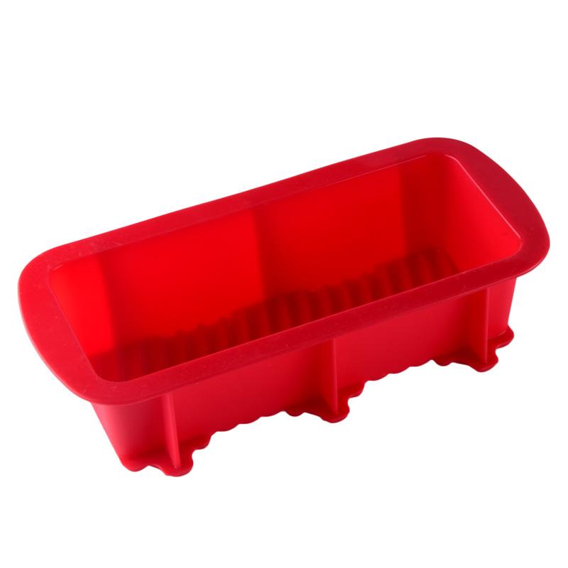 1 Stück rechteckige Toast-Silikon-Kuchenform, Antihaft-Backformen, Brotform, Laibpfannen, Gebäck-Backwerkzeuge