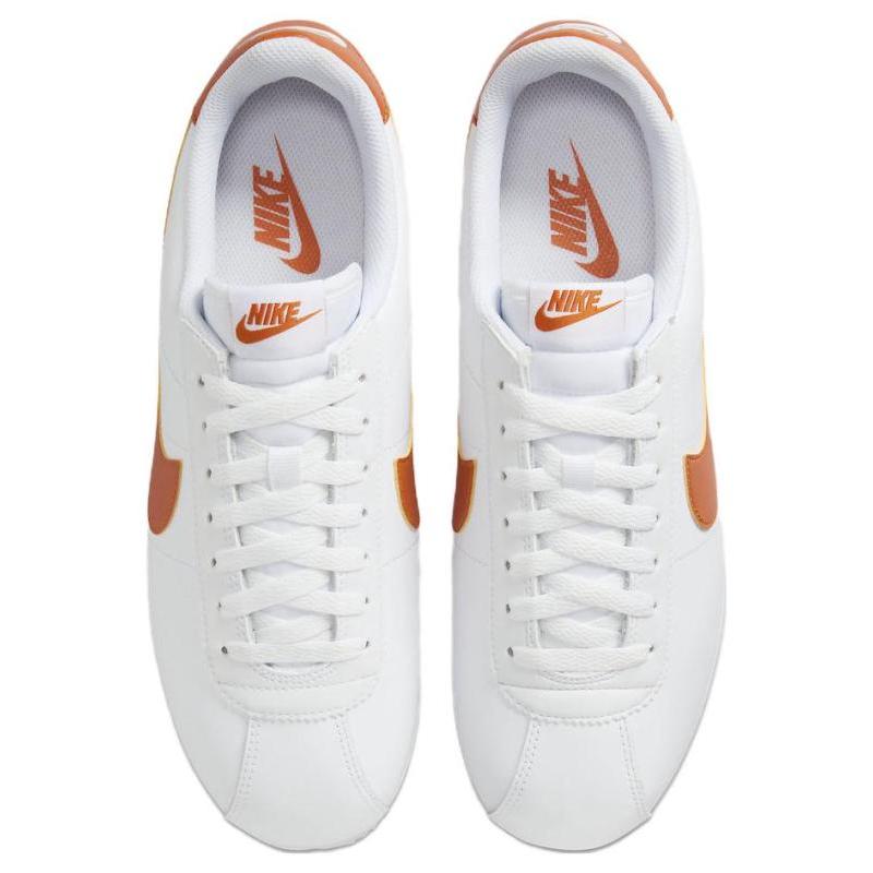 Nike Cortez White Campfire Orange Sneakers DM4044-102