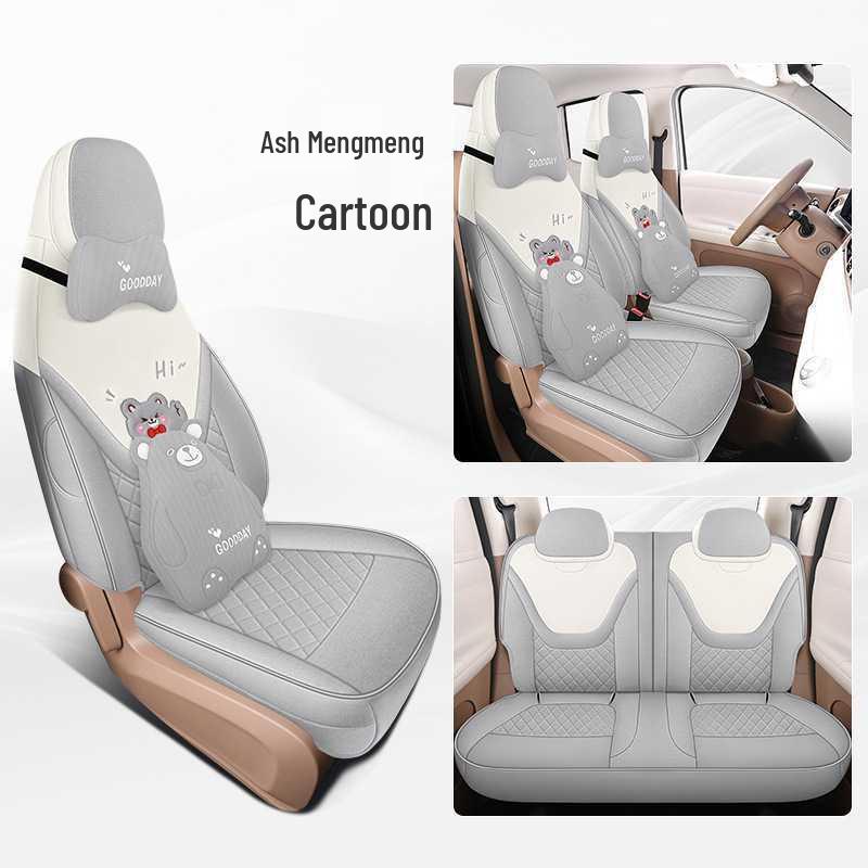 Wuling Bingo PRO Full Coverage Linen Seat Covers - All Seasons