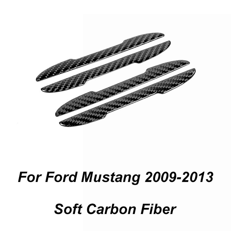 TESIN Autocolante de acoperire pentru decorațiuni interioare din fibră de carbon pentru Ford Mustang 2009 2010 2011 2012 2013 2014 Exterior