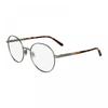 Eyeglasses Round Full Rim Matte Rose Gold Frame And Clear Demo L2310770