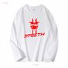 NEW ARRIVAL 3 TEETH AMERICAN METAL BAND T SHIRT long or short sleeves vintage Washed Versatile Slightly homme designer clothes