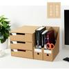 Desktop Paper File Rack Document Organizer Desk Storage Box