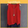 Summer Womens Loose Knit Tank Top With Ice Silk Fabric For Casual Wear