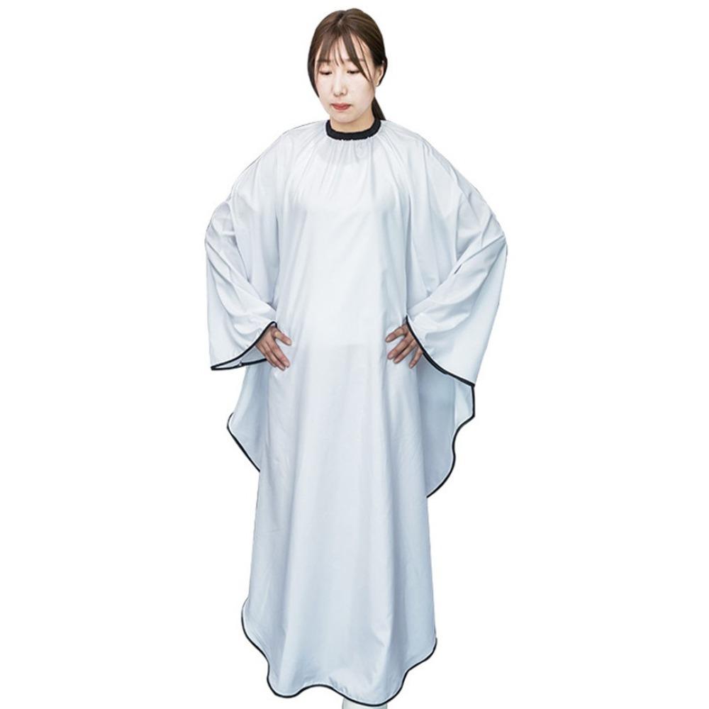 Professional Long Sleeve Hair Cutting Cape Waterproof Salon Hairdressing Cloth Barbershop