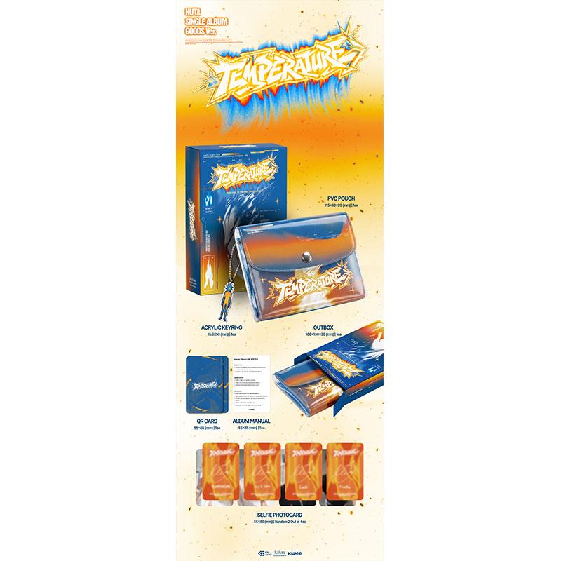 [Pre-order] LEE MIN HYUK (HUTA) – SINGLE ALBUM [TEMPERATURE] GOODS VER. (Online Benefit)