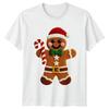 Gingerbread Unisex Christmas Holiday Unisexs TShirt Unisexs Tee Graphic Top