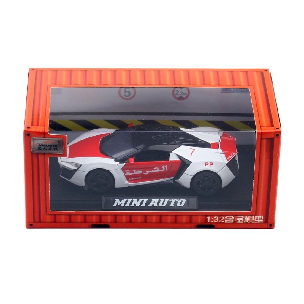 Furious Lykan Fast Hypersport Alloy Car Model With Acousto Optic Design For Gift