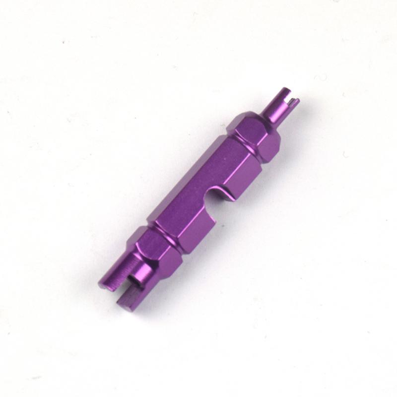 Portable 3-in-1 Bike Valve Core Remover 1Pcs Multifunctional Wrench Spanner Tool for Cross-country Cycling Trip Tire Repair