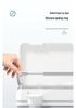 Double-Layer Portable Pill Box for Morning, Noon, Evening - Large Capacity, Lid, One-Week Organizer, Perfect for Travel and Business Trips.
