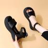 Height-increasing fashion platform sandals summer new with skirt soft-soled beach shoes women's sandals