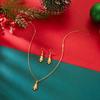 Christmas Bell Choker Necklace For Women Trendy Jingle Bell Xmas Pendant Clavicle Chain New Year Party Jewelry Gift