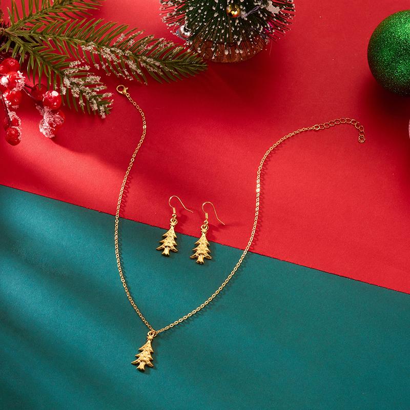 Christmas Bell Choker Necklace For Women Trendy Jingle Bell Xmas Pendant Clavicle Chain New Year Party Jewelry Gift