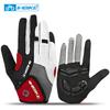 INBIKE Fahrradhandschuhe Touchscreen Fahrradsport Handschuhe Stoßfest MTB Vollfinger Bike Rennradhandschuh für Biker Herren mit Handflächenpolster