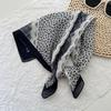 1116 Korean version of the new cotton and linen small square scarf women travel pastoral style photo small headscarf seaside versatile sunscreen scarf