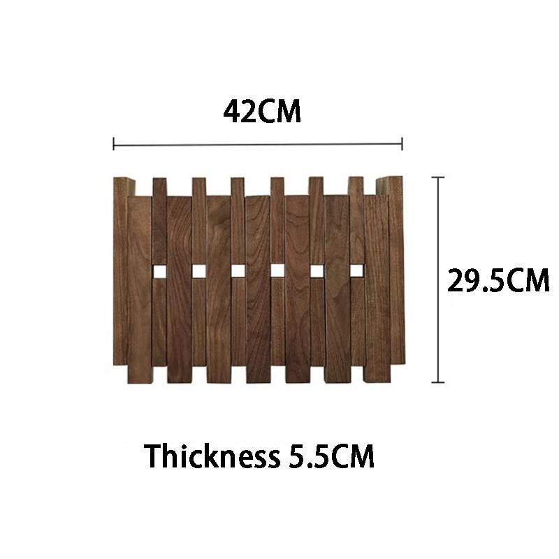 Настенная вешалка для одежды из массива дерева Портативный крючок-вешалка для одежды Многофункциональные полки для одежды Вешалки для прихожей Мебель для хранения в комнате 23290₽