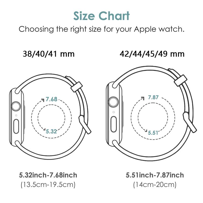 Strap For Apple Watch Band 44mm 45mm 49mm 42mm 41mm 40mm Accessories Silicone Bracelet Correa iWatch Series 8 9 Ultra SE 6 7 5 4