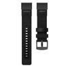 For Garmin Fenix 5X/Fenix 5X Plus/Fenix 3/Fenix 3 HR Watch Band Canvas Jean+Genuine Leather Sports Watch Strap