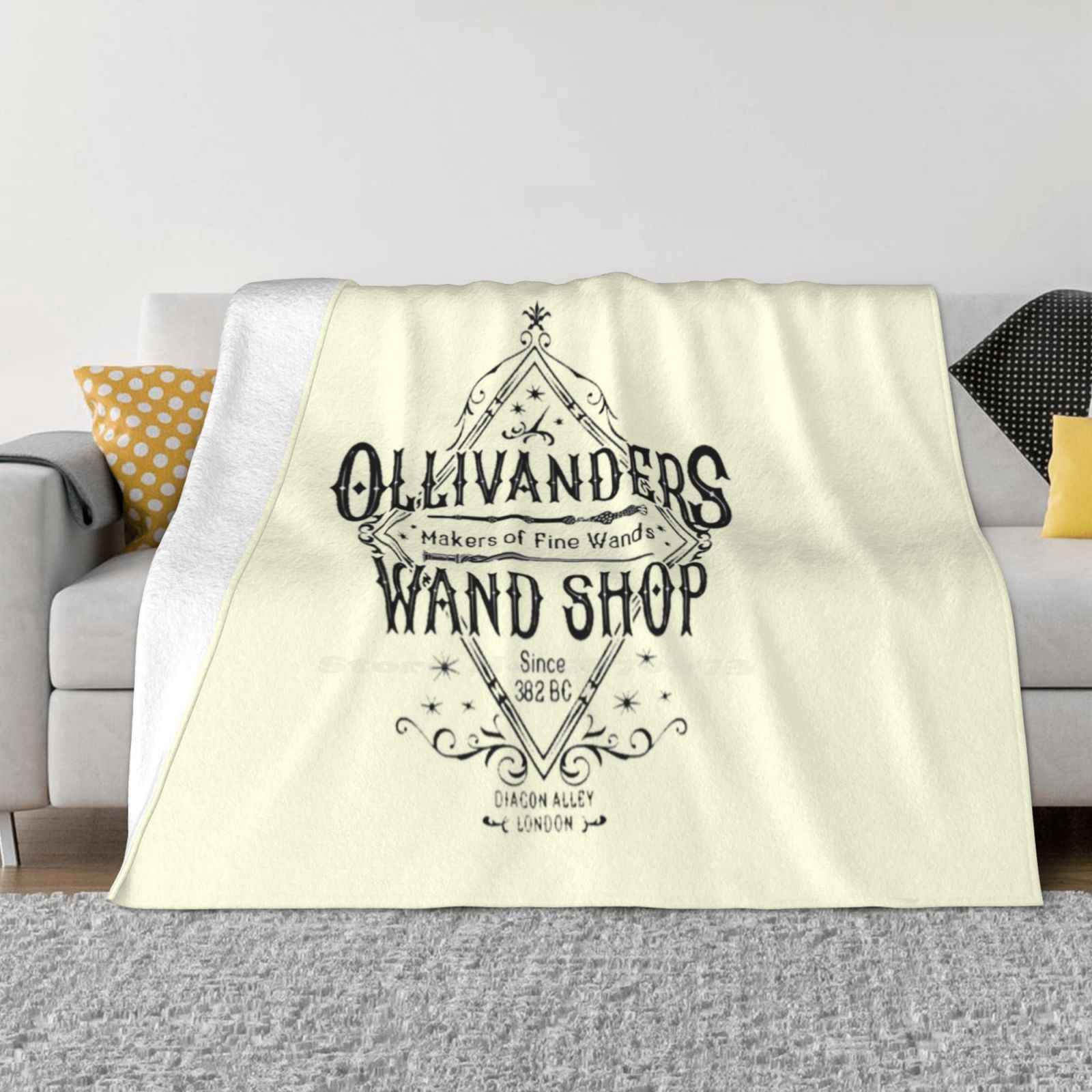 Ollivanders Latest Super Soft Warm Light Thin Blanket Books 30x40in