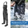 Gran Walker Fishing Waders Chest High Waders Radial Sole Fishing Shoes Waterproof Disaster Prevention Goods BK S M L XL 2XL Gran Walker size radial