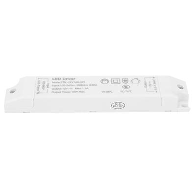 LED Driver Power Supply Transformer Adapter Control Switch PVC TDL‑12V1A5‑001 AC100V‑240V