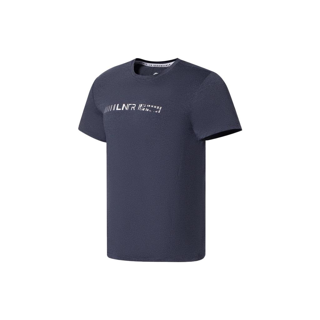 Li Ning Training Series T Shirt Men's Dark Marine Blue ATSSA85-3