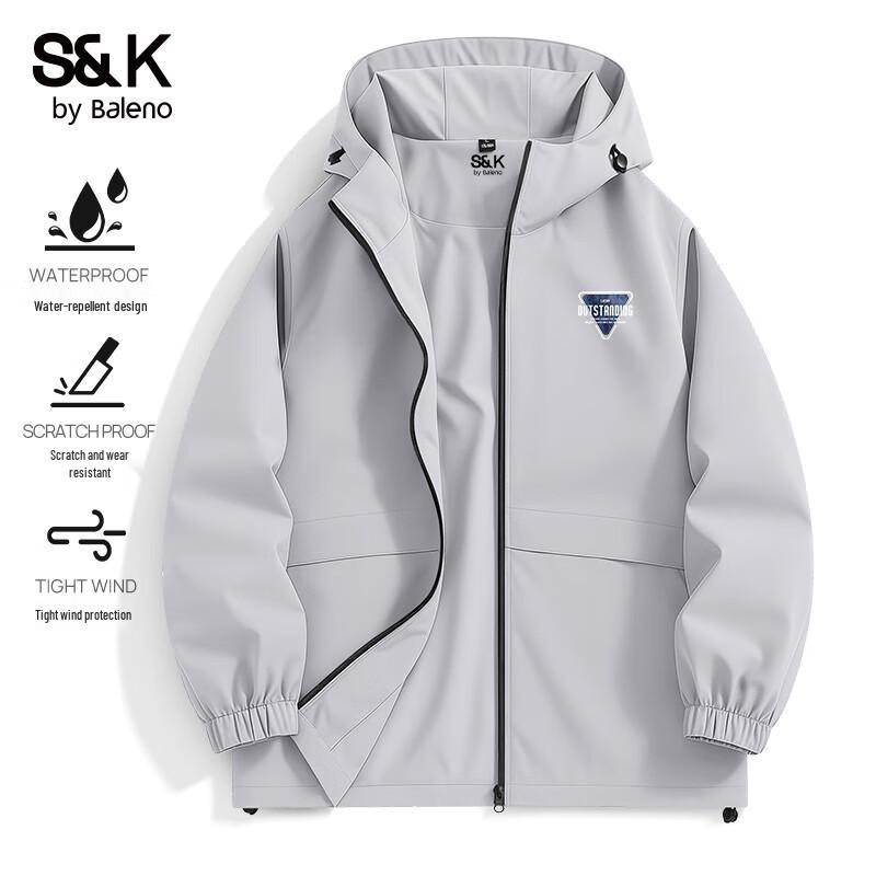 Baleno S&K Series Men's Hooded Casual Jacket