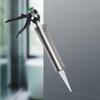 Bymaocar Angled Nozzle Cement Wall Sewing Gun Pump Grouting Tool Tile Grouting Gun Stainless Steel Body W/ Metal Ratchet Handle