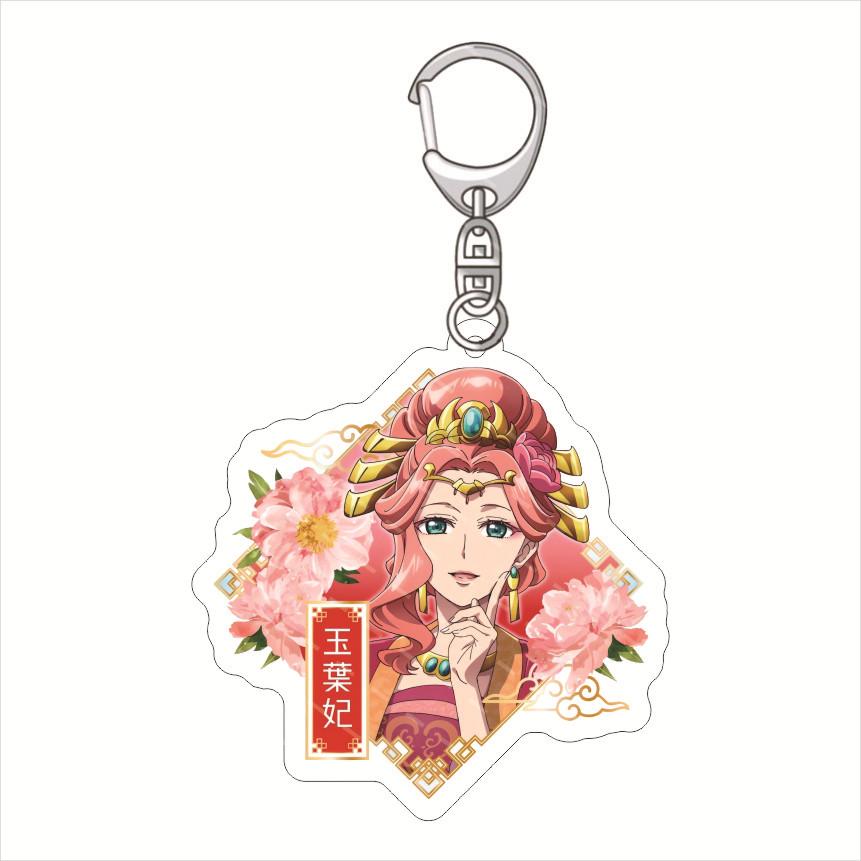 Die Apotheker-Tagebücher Anime Acryl Schlüsselanhänger 55MM HD Druck Beidseitig Katze Mao Mao Ren Shi Anime Zubehör